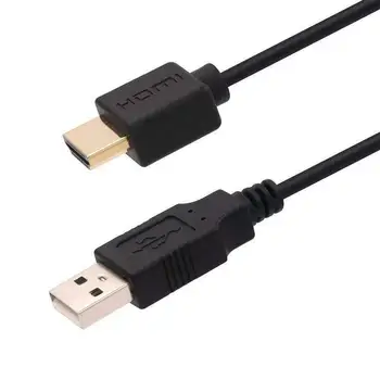 כוח USB כבל זכר זכר מטען מתאם טעינת כבל מפצל USB 3.0 ל-HD מתאם עבור המכונית PC מכשיר חכם